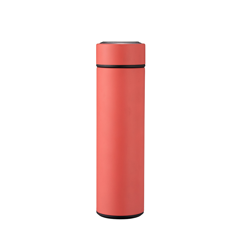 Eco Friendly Double Wall Travel 450 ML Metal Vacuum Flask Vacuum Straight Cup Water Thermos
