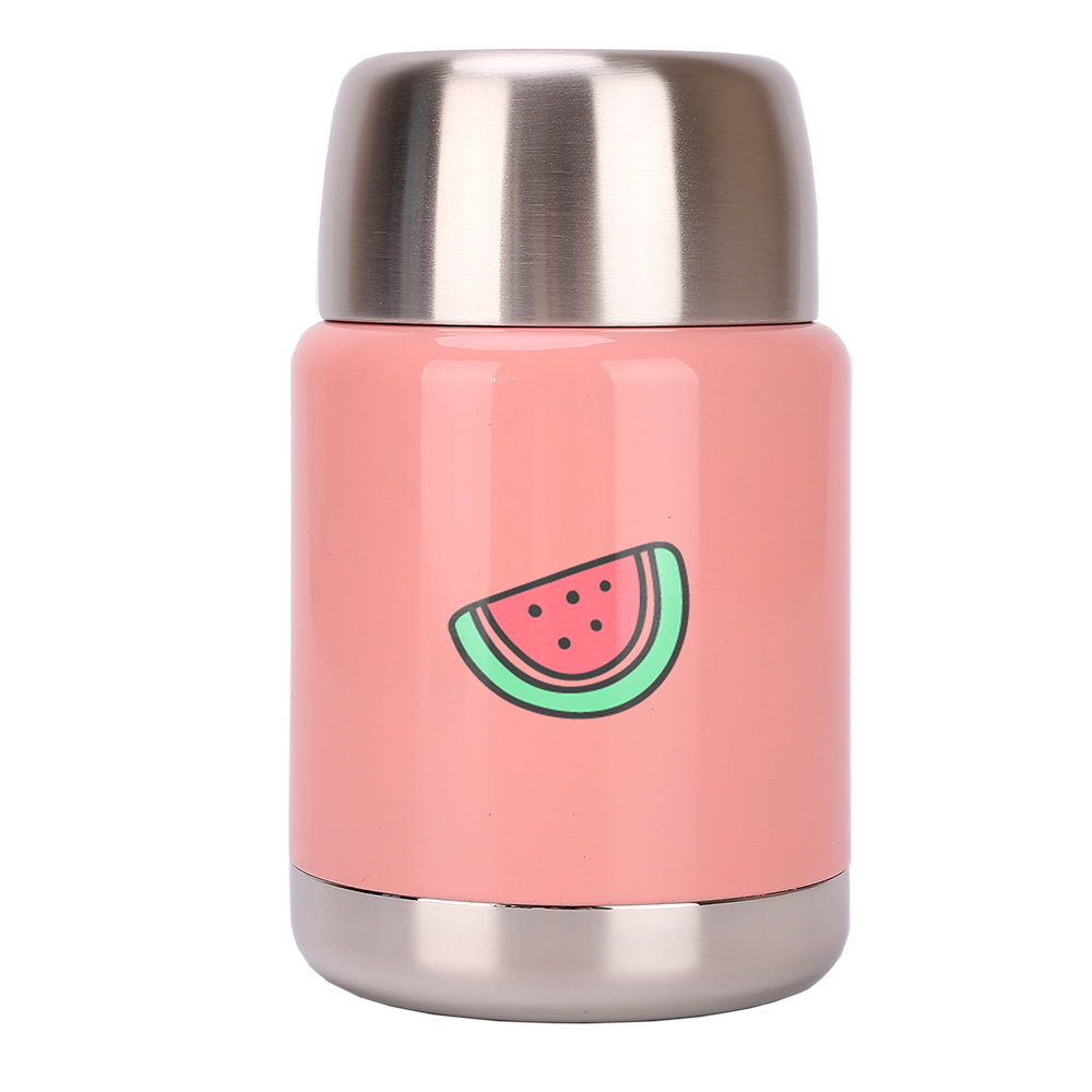 Double Wall 500ml Vacuum Insulated Stainless Steel Thermos Kids Lunch Box Thermos Vacuum Food Flask